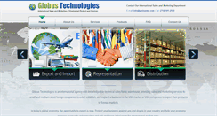 Desktop Screenshot of globustec.com
